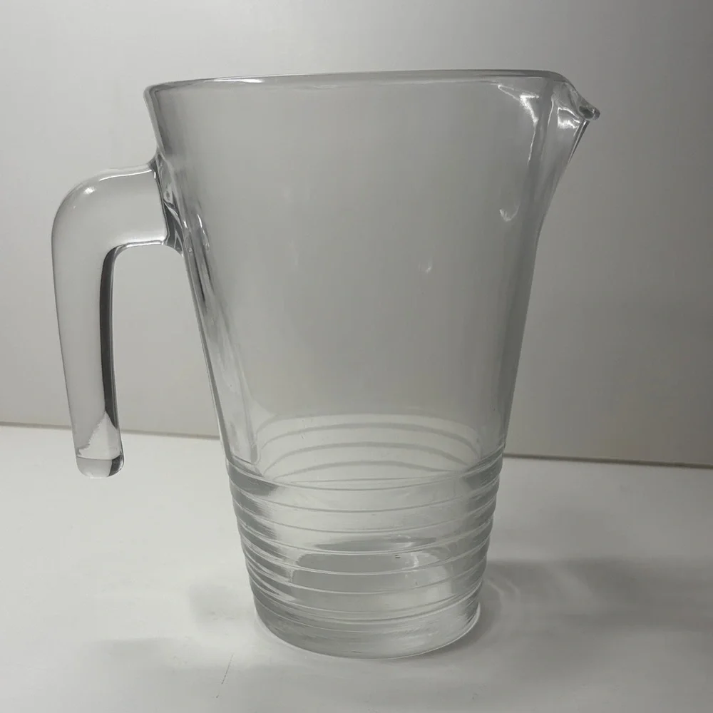 IKEA Transparent Glass Pitcher